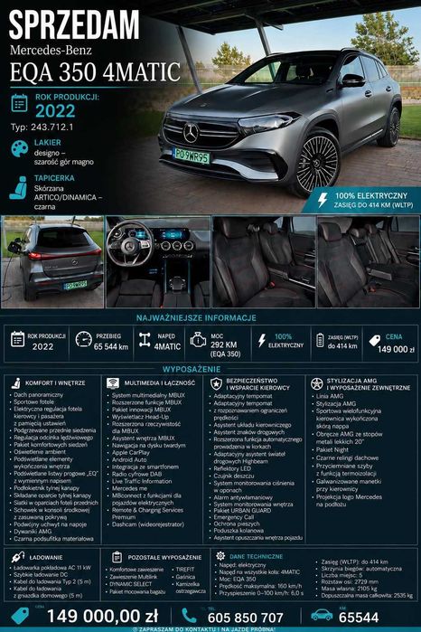 Mercedes-Benz EQA 350 4MATIC