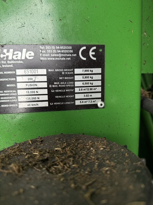 Prasoowijarka Mchale Fusion 1 !! John Deere