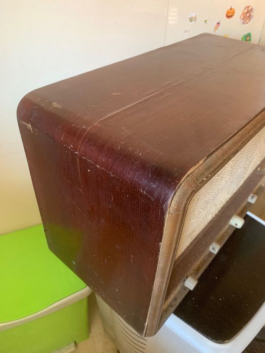 Rádio antigo sem Fm