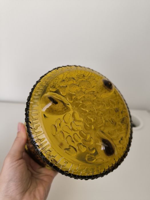 Copos e balde gelo castanhos