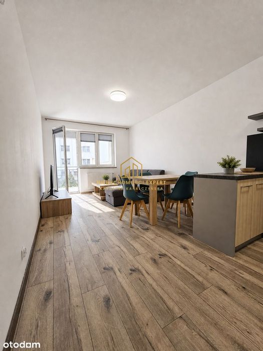 Nowoczesne 50 m²  balkon 12m²  | piętro 2 pokoje