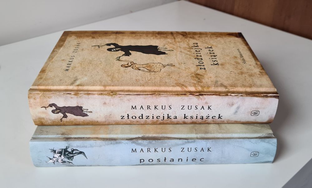 Złodziejka książek i Posłaniec - Markus Zusak
