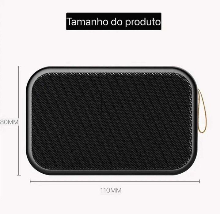 Coluna de Bolso Bluetooth