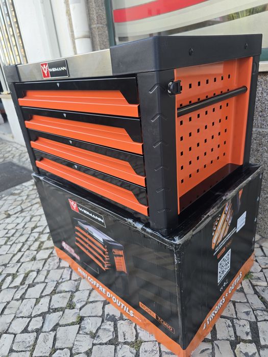 Carrinho de bancada Kraf Muller 4 gavetas 4 cheias novo