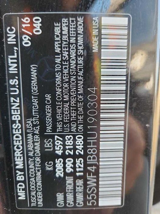 2017 Mercedes-Benz C 300