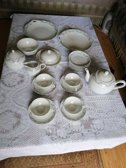 Serviço chá porcelana de Coimbra