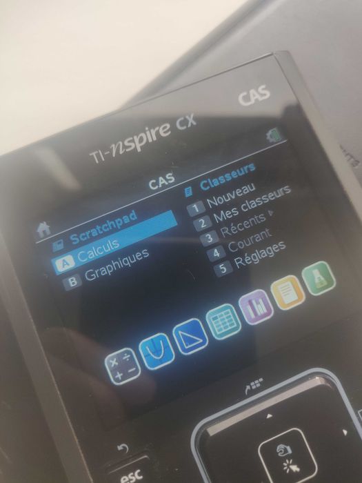Calculadora texas t1 - nspire cx cas