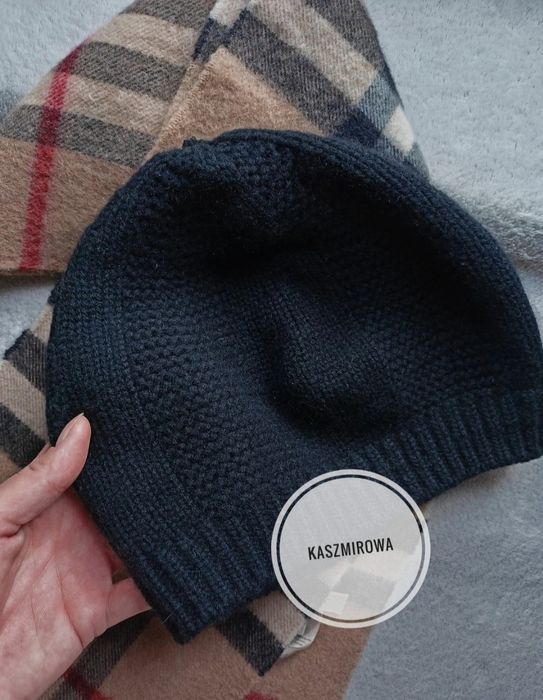 Czapka kaszmir Eric Bombard