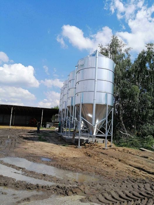 Silos 25 ton 20t 15t 12t Zbiornik nie bin SILOS zbożowy / paszowy