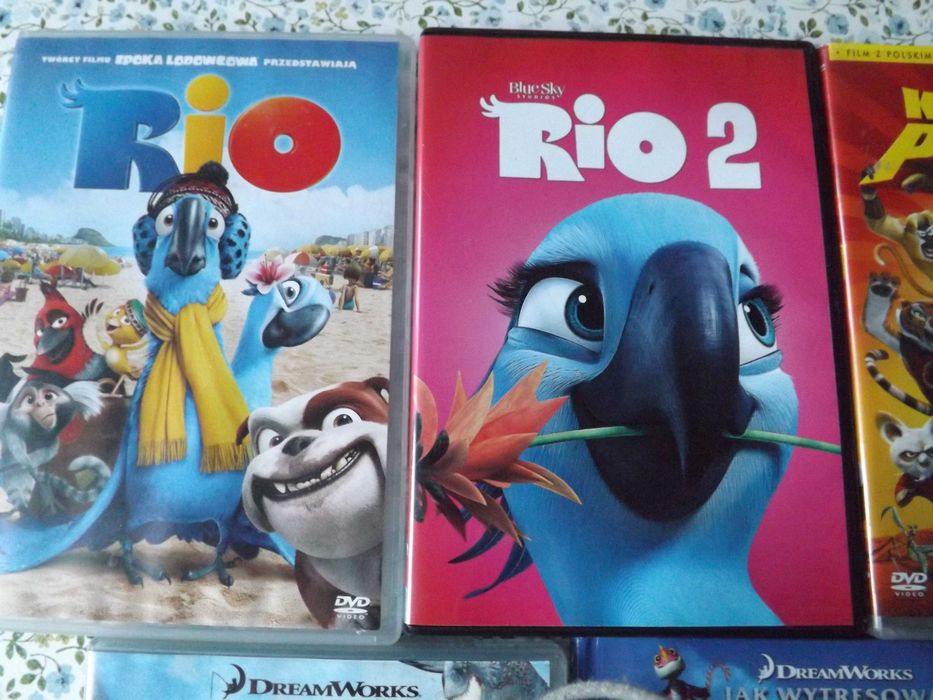 Jak wytresować smoka 1,2,3 , Kung Fu Panda, Rio