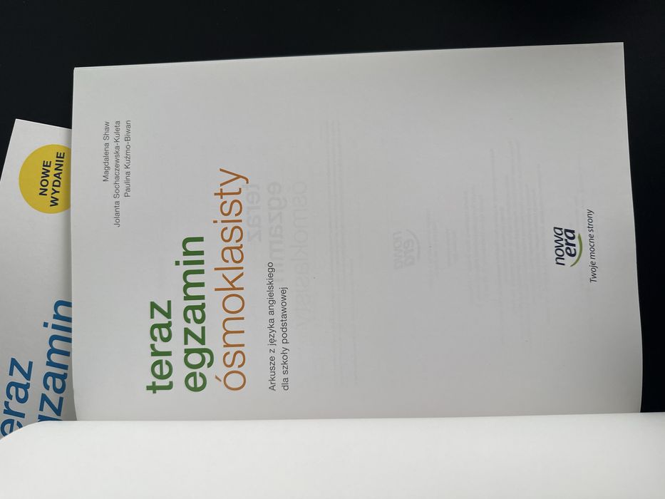 Arkusze egzamin ósmoklasisty
