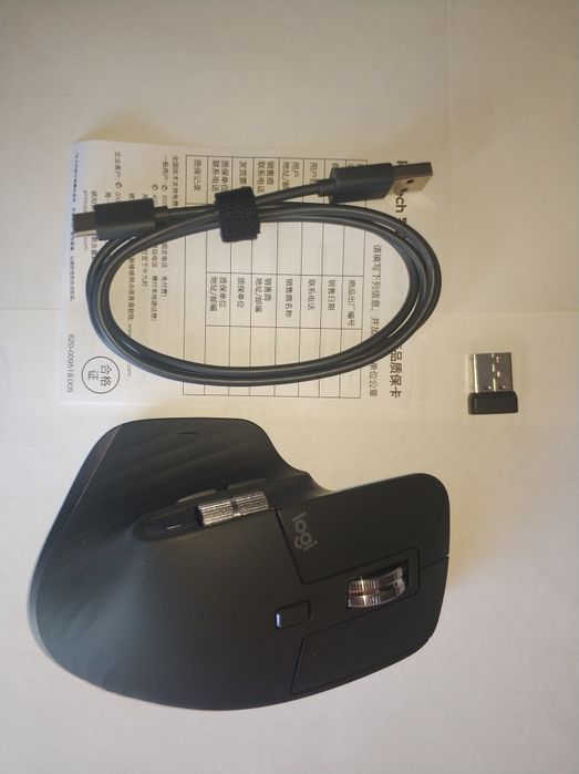 Нова Logitech MX Master 3s темно-сіра (Grafite)