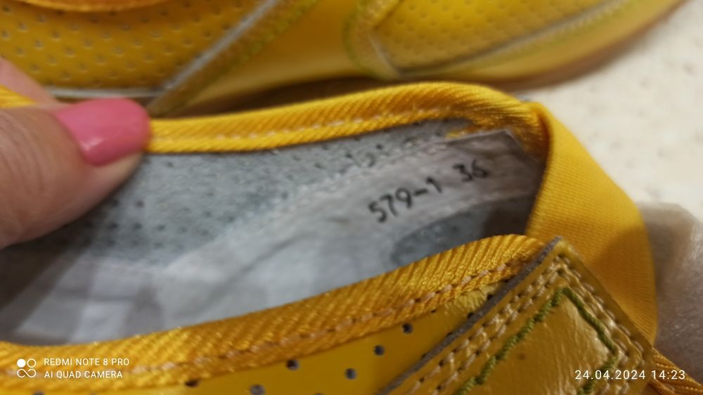 Мокасины кожаные новые