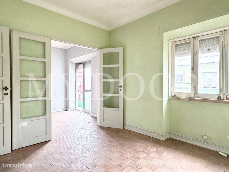 Apartamento T1 c/ potencial para transformar em T2 - Moscavide — Moscavide E Portela, Lisboa