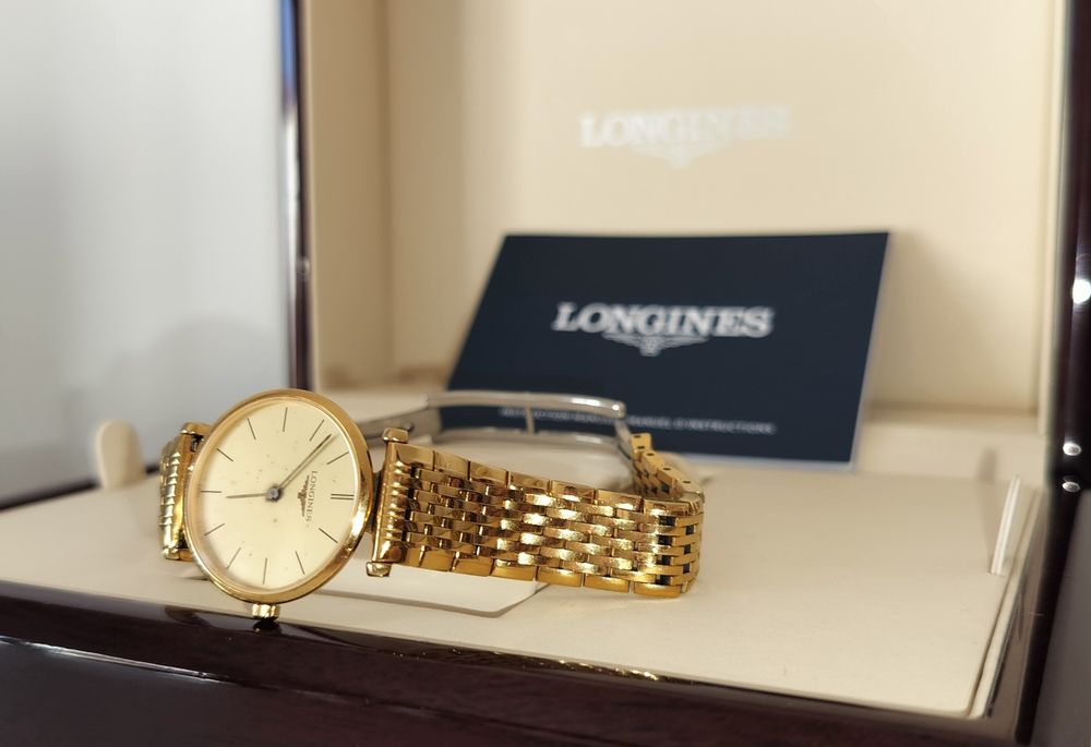 Relógio Longines La Grande Classique – Ref. L4.209.2 – Gold Plated – Swiss Made