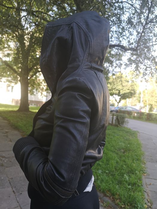 Kurtka skórzana damska
