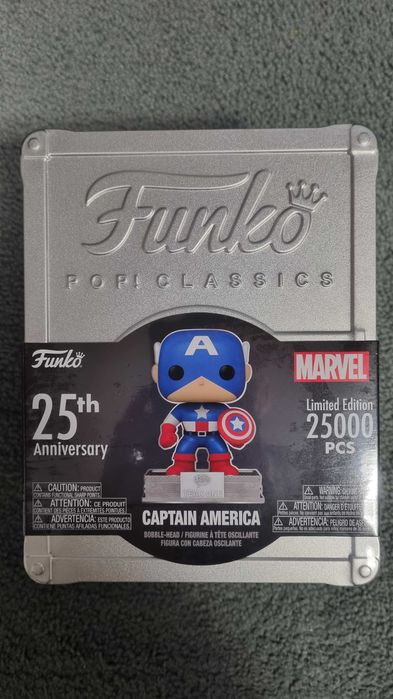 Funko POP! Marvel Captain America 25th Anniversary 06C