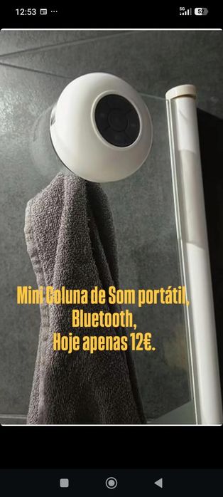Mini Coluna de Som (Ligação de bluetooth) [13€ De Desconto]