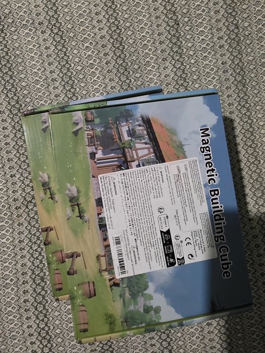 Магнітний конструктор майнкрафт 125 шт