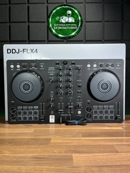 Pioneer DDJ-FLX4 (Доставимо кур’єром — БЕЗКОШТОВНО!)