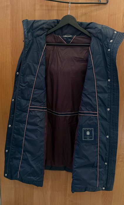 Kurtka damska Parka pikowana Tommy Hilfiger Zimowa 38 M