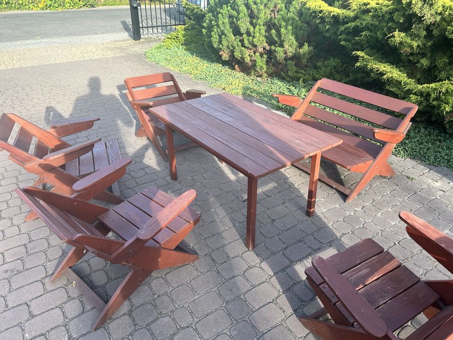 Meble ogrodowe komplet