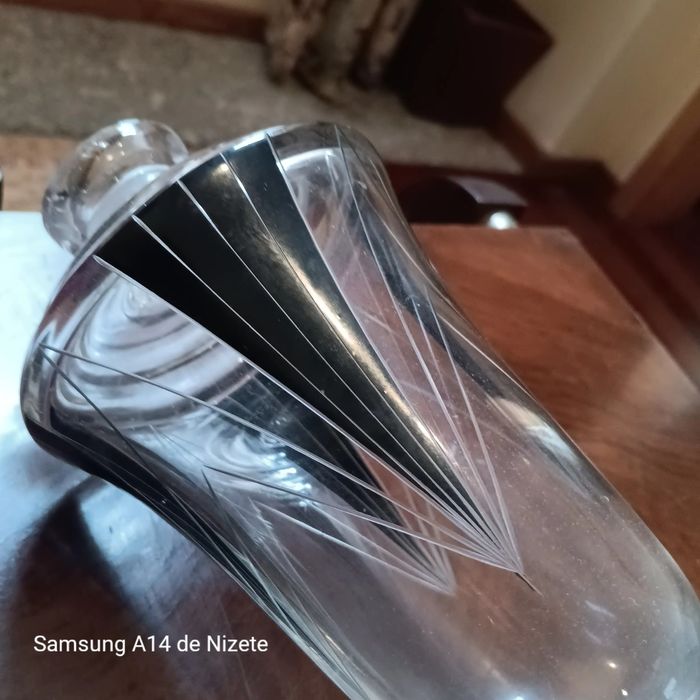 Frasco em cristal Art Deco Baixa de preço