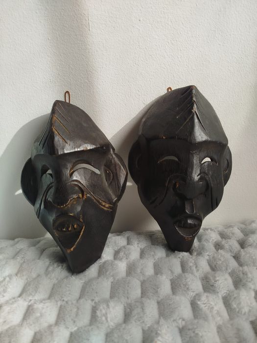 Máscaras de madeira