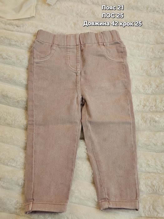 Штани для дівчинки 74-80