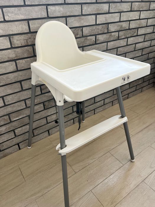 Стільчик для годування IKEA ANTILOP + підніжка