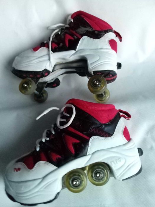 Buty z wrotkami rozkładanymi, buto-wrotki