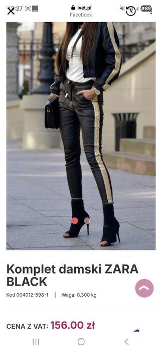 Komplet damski rozmiar S