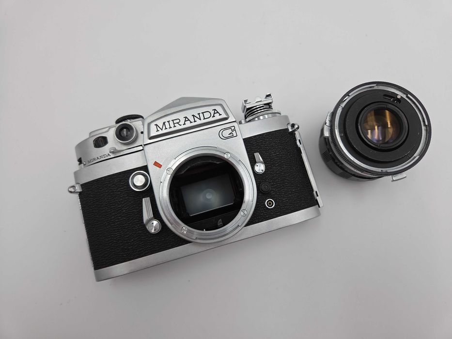 WYPRZEDAŻ Aparat Miranda G + Auto Miranda 5cm f/1.9 - kolekcjonerski