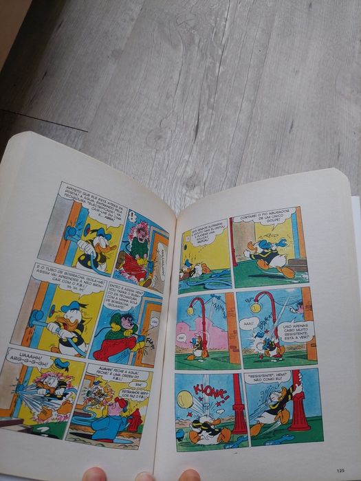 Livro de banda desenhada Pato Donald Disney