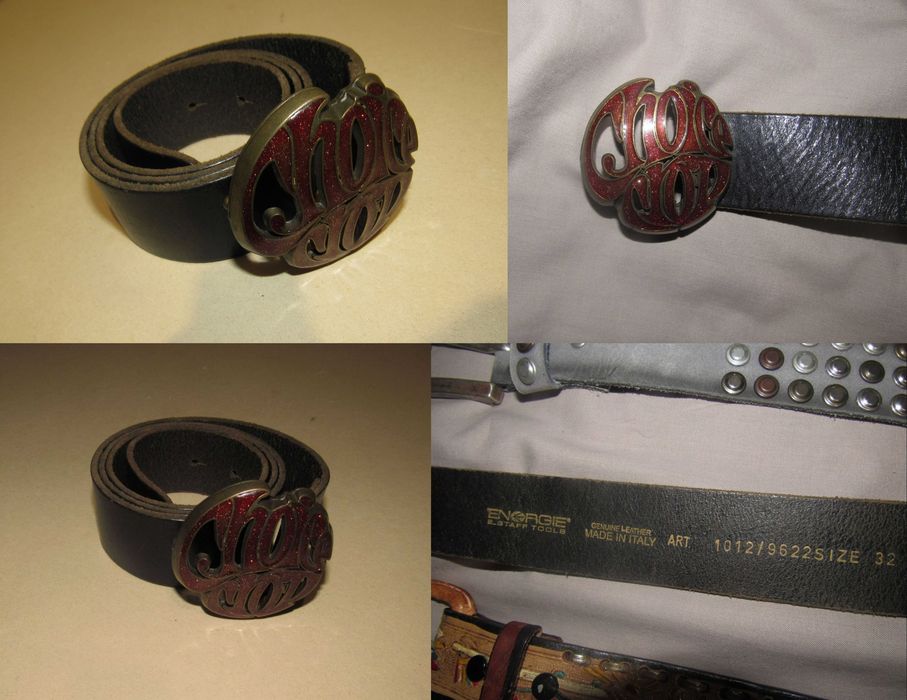 Джинсовые фирменные ремни B.Belt, Energie, Bernd Gotz