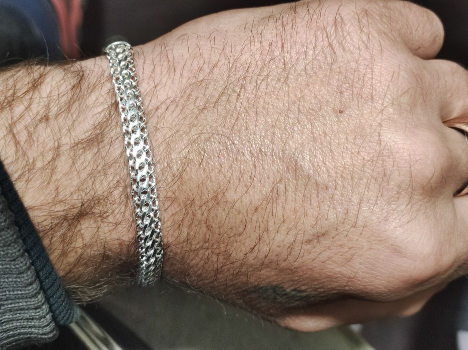 Браслет серебро Питон 925 проба