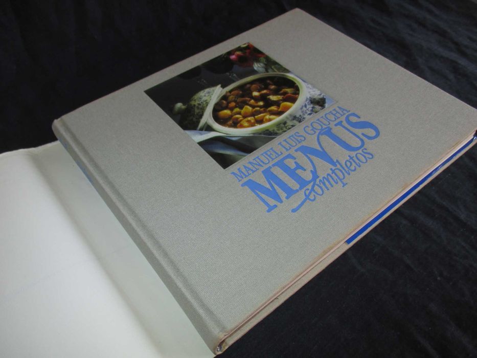 Livro Menus Completos Manuel Luís Goucha