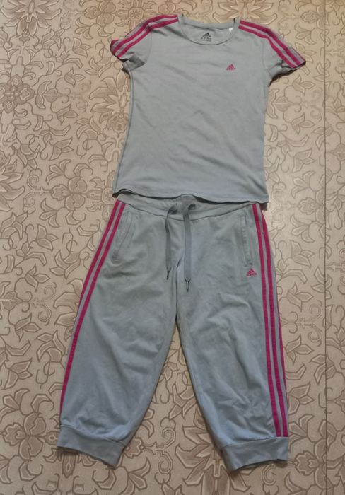 Костюм спортивний літній жіночій, Adidas, розмір XS-S