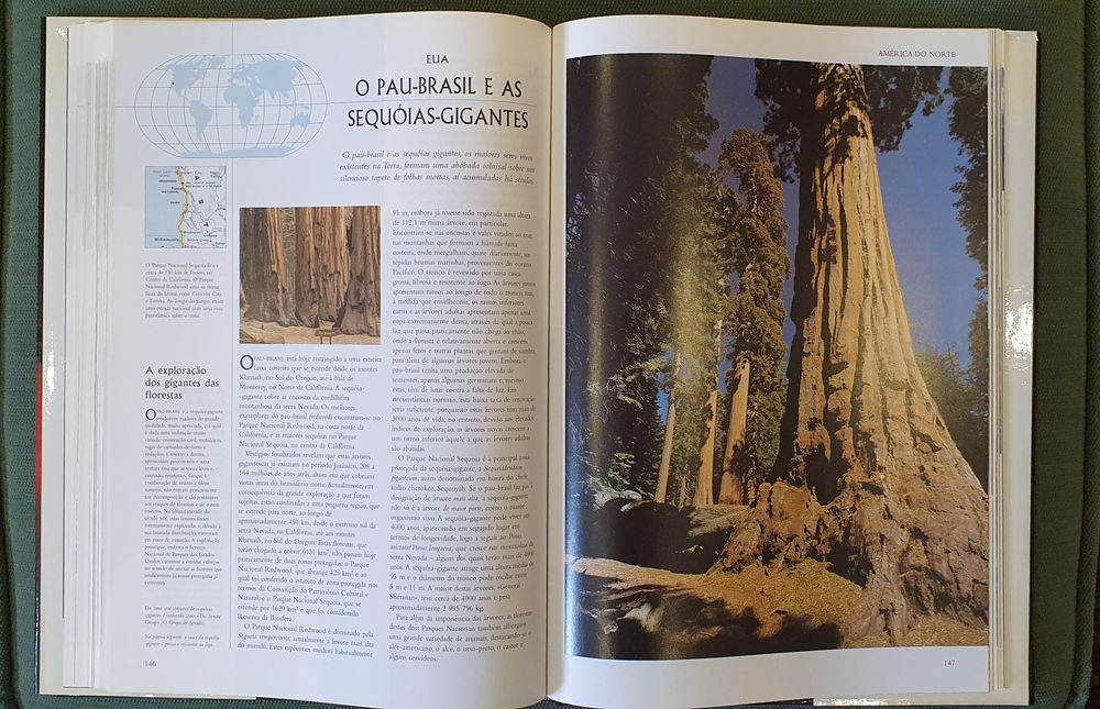 Livro "Maravilhas da Natureza"