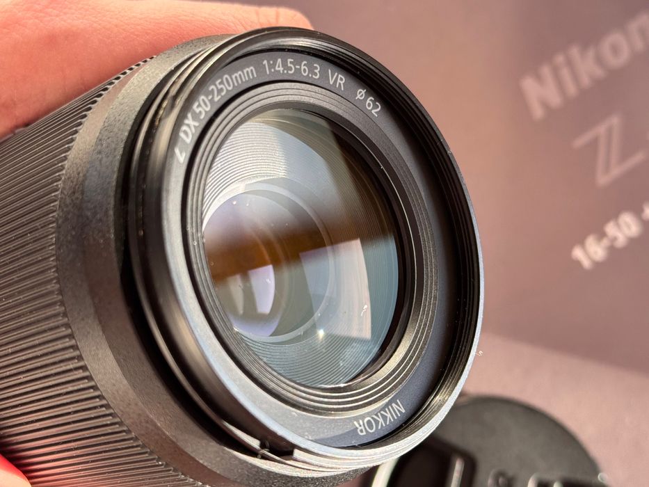 NIKON Z fc + Obiektyw 16-50mm f/3.5-6.3 Srebrny + 50-250mm f/4.5-6.3
