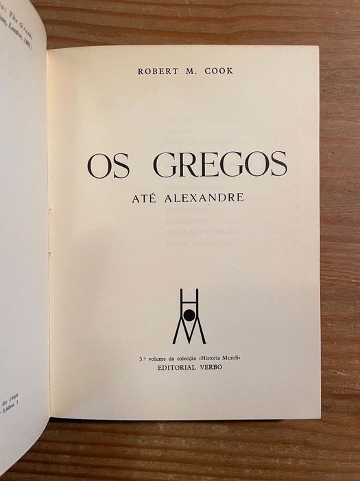 Os Gregos - Robert M. Cook (portes grátis)