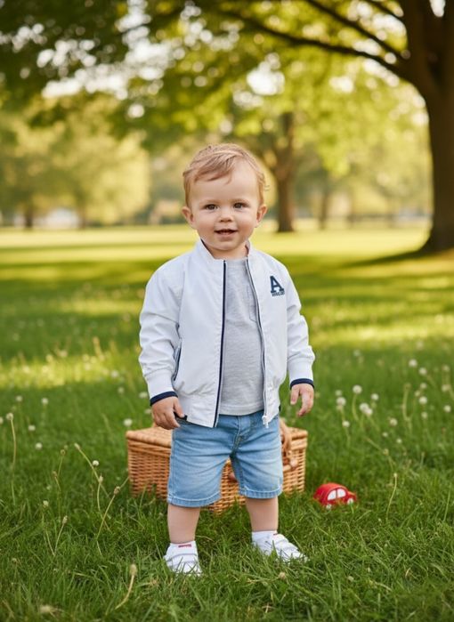 Хайповая ветровка бомбер AGGRESSIVE (6-12м). Стиль с пеленок! Идиал