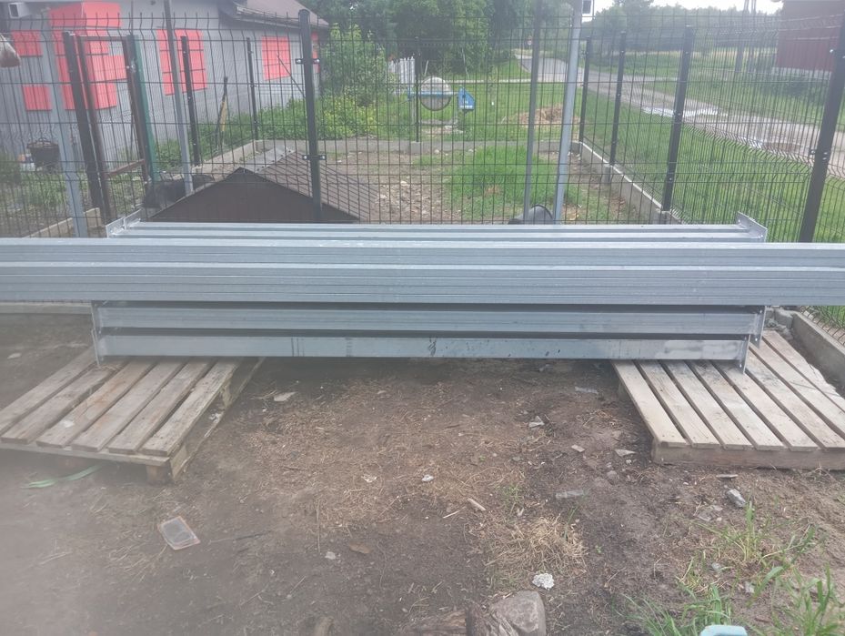 wiata hala bindra konstrukcja dźwigar podciąg 7.5x20