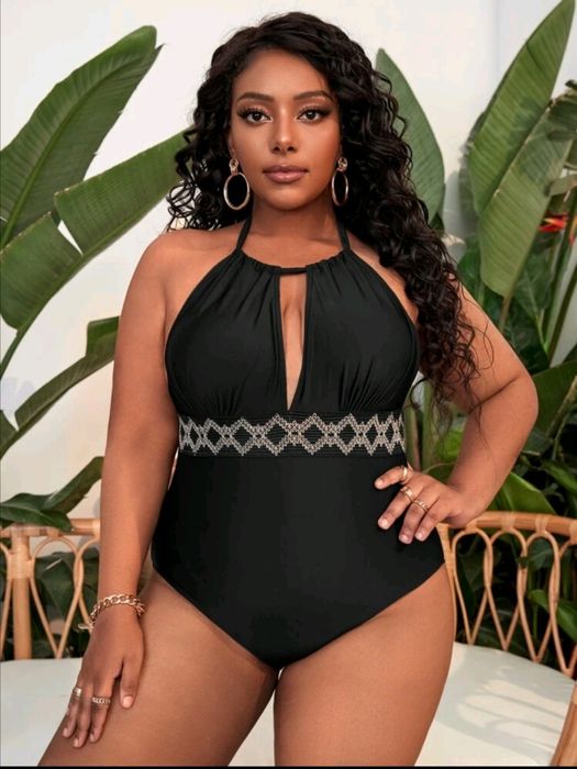 Fato de Banho Preto 2xl