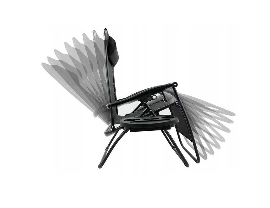 Leżak ogrodowy plażowy SKŁADANY