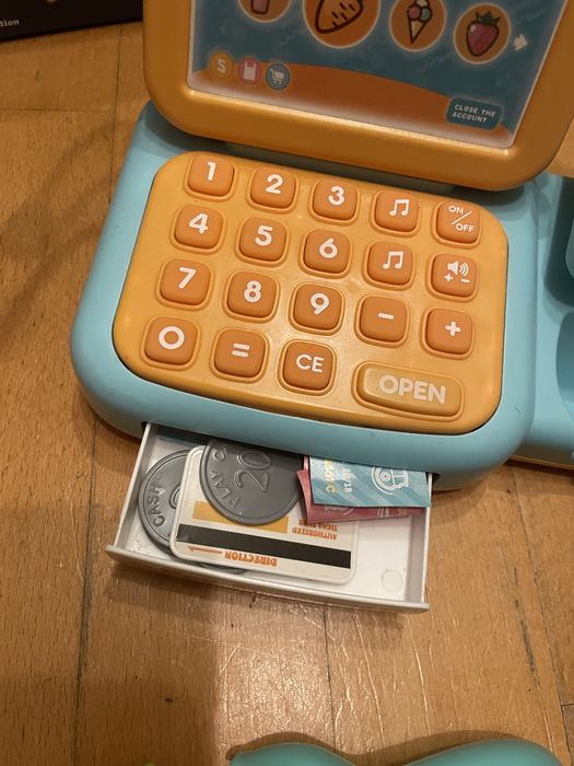 Zabawka kasa sklep zestaw