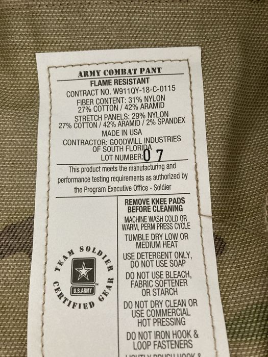 Бойові штани з наколінниками Army FR Multicam Combat Pants S M L XL