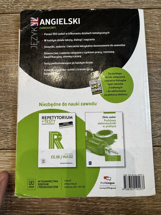 Angielski zawodowy technik informatyk i programista wsip