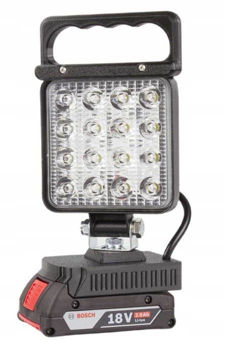 Lampa do BOSCH 18V PRO robocza warsztatowa  na akumulator 48W 16 LED