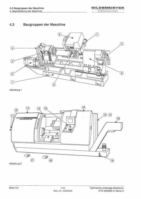 Tokarka CNC DMG GILDEMEISTER CTX600 V3 _ Oś C _ Napędzane Narzędzia